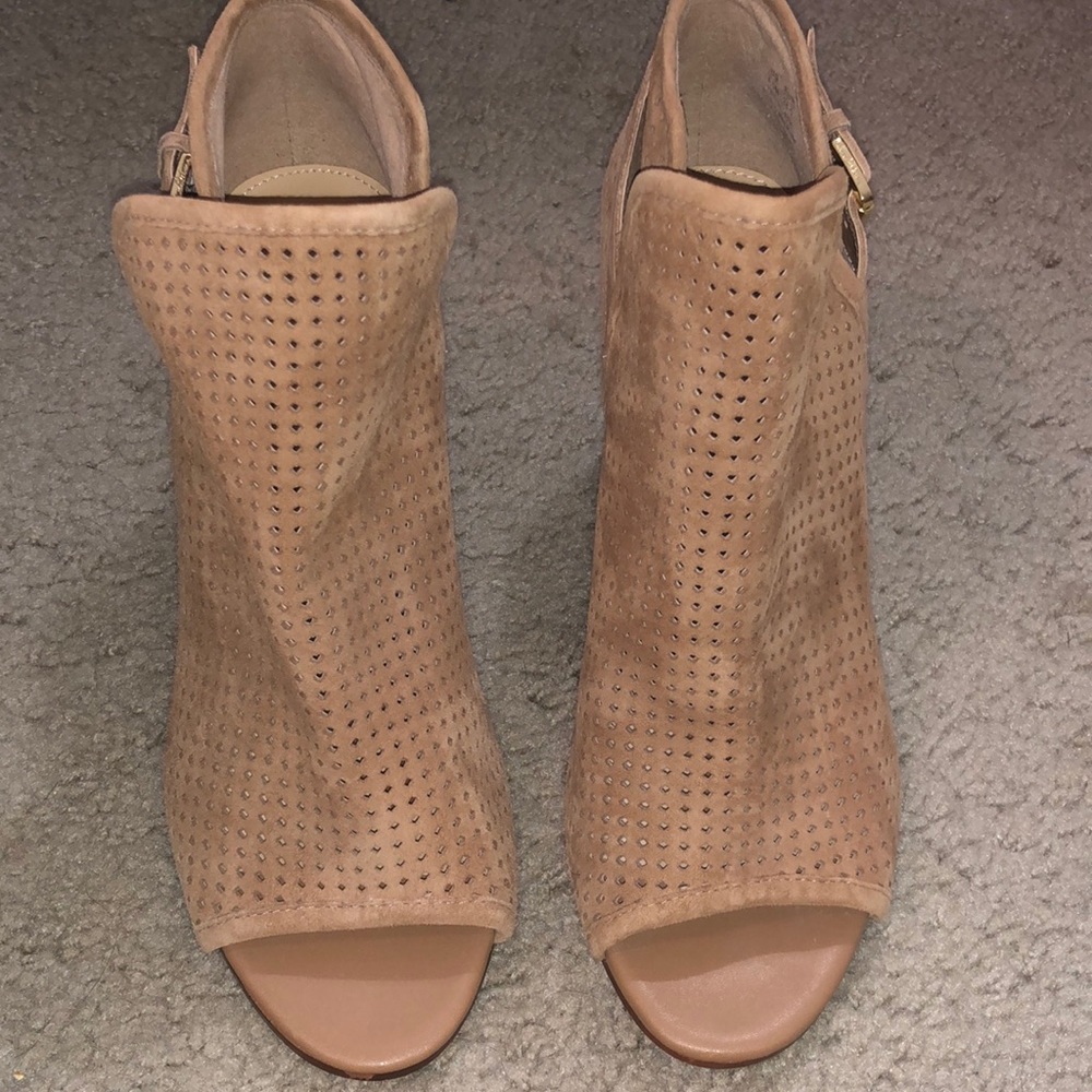 Sam Edelman Easton Perforated Booties Peep